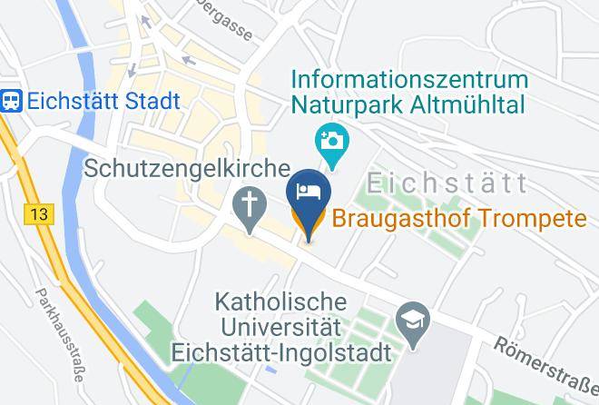 Eichstatt - Braugasthof Trompete Maps
