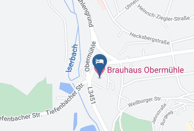 Lahn Dill Kreis - Brauhaus Obermuhle Maps