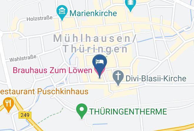 Unstrut Hainich Kreis - Brauhaus Zum Lowen Maps