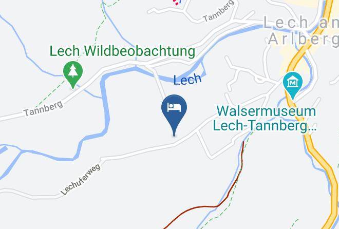 Bludenz - Braunarl Pension Maps