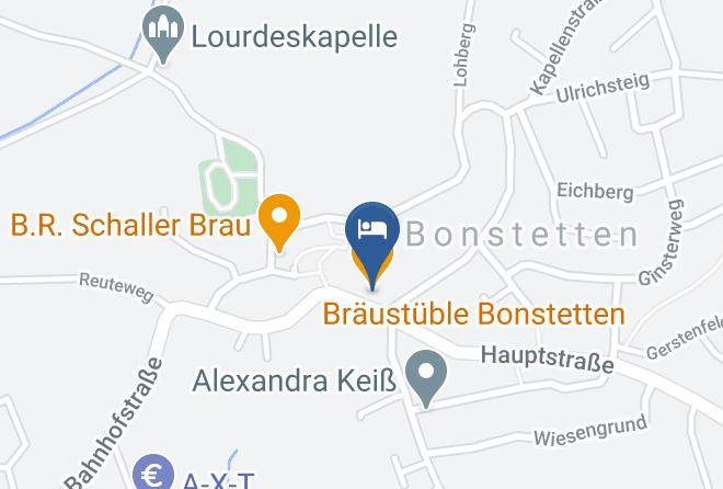 Augsburg - Braustuble Bonstetten Maps