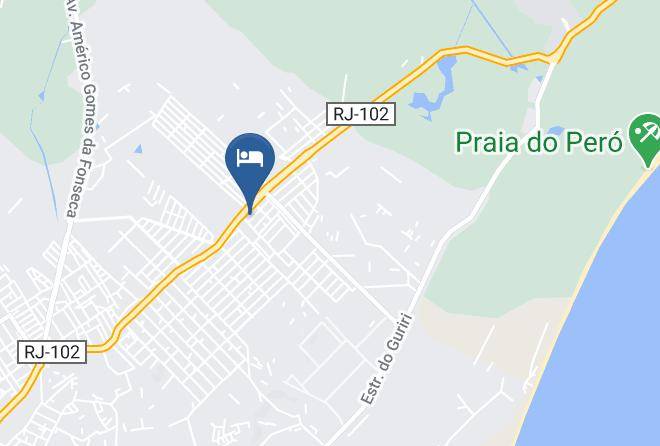 Cabo Frio - Brava Hotel Maps