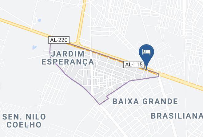 Arapiraca - Bravia Hotel E Churrascaria Maps