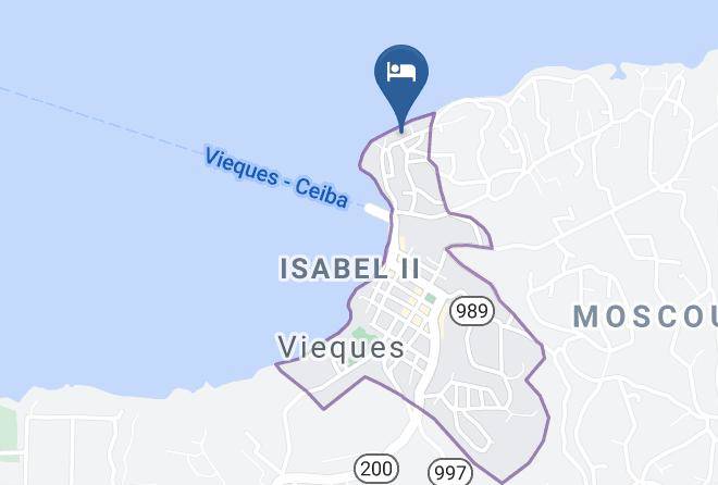 Vieques - Bravo Beach Hotel Maps