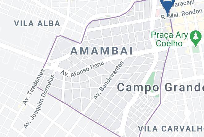 Campo Grande - Bravo City Hotel Maps