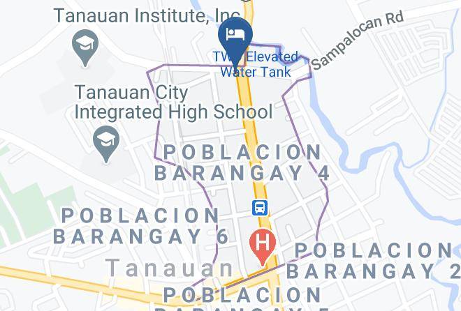 Batangas - Bravo Tanauan Hotel Maps
