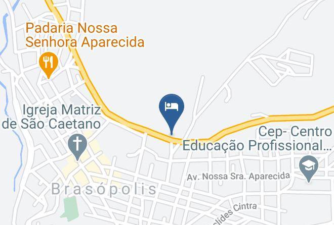 Brasopolis - Braz Hotel Maps