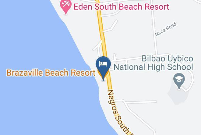 Negros Occidental - Brazaville Beach Resort Maps