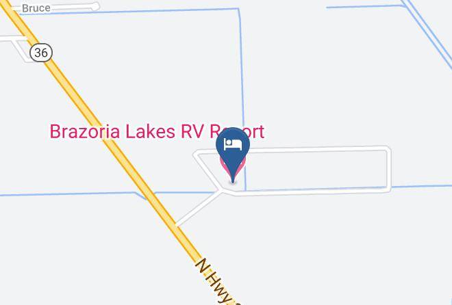 Brazoria - Brazoria Lakes Rv Resort Maps