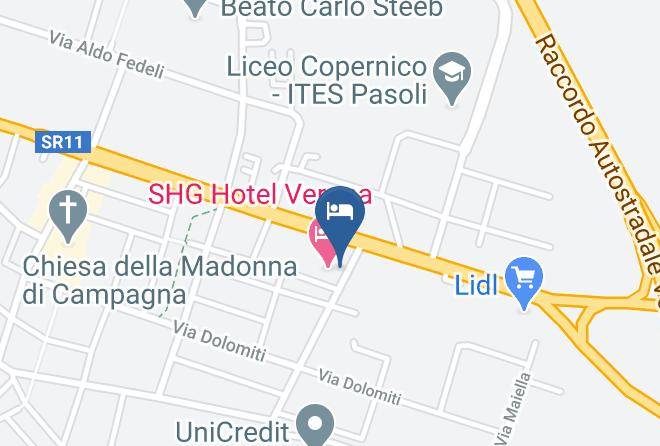 Verona - Bre Alliance Hospitality Italy Srl Maps