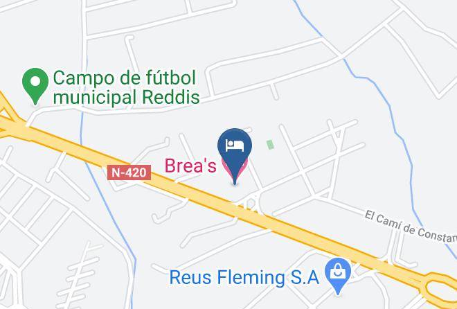Tarragona - Brea's Hotel Maps