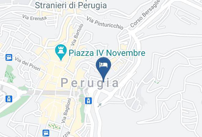 Perugia - Break And Bed Maps