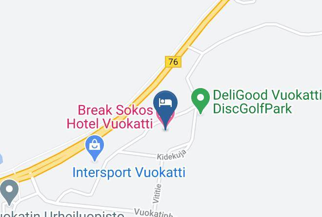 Sotkamo - Break Sokos Hotel Vuokatti Maps
