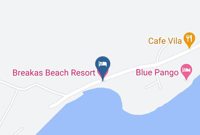Efate - Breakas Beach Resort Maps