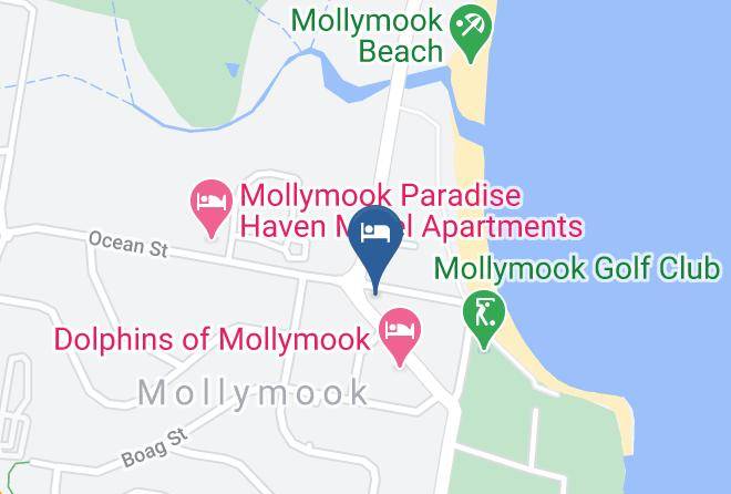 Shoalhaven - Breakers Cafe Maps