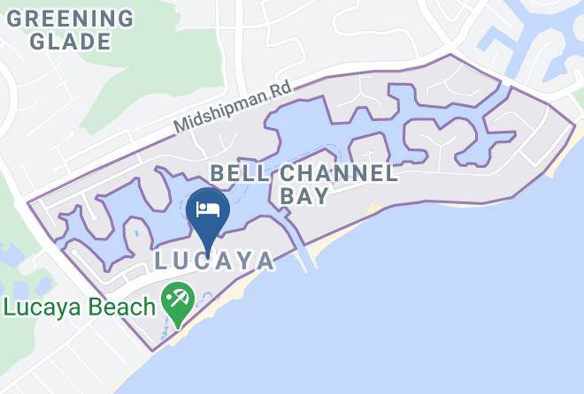 Grand Bahama - Breakers Cay At Grand Lucayan Maps