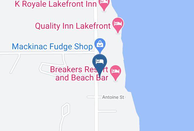 Breakers Resort Map
