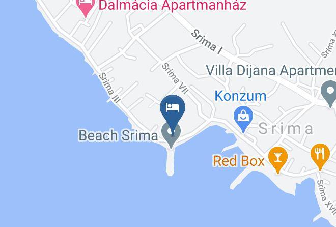 Vodice - Breakfast Karoca Maps