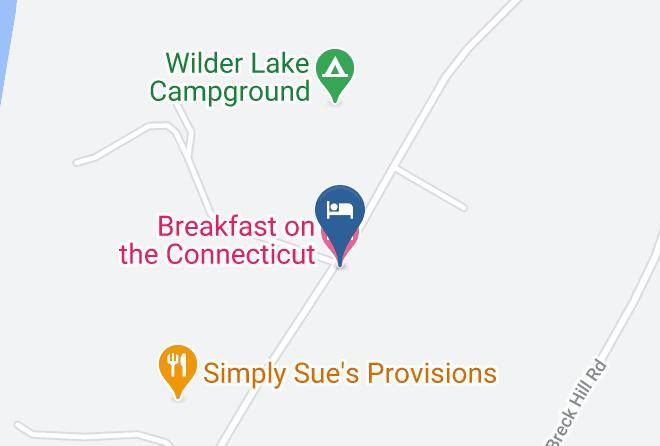 Breakfast On The Connecticut Map