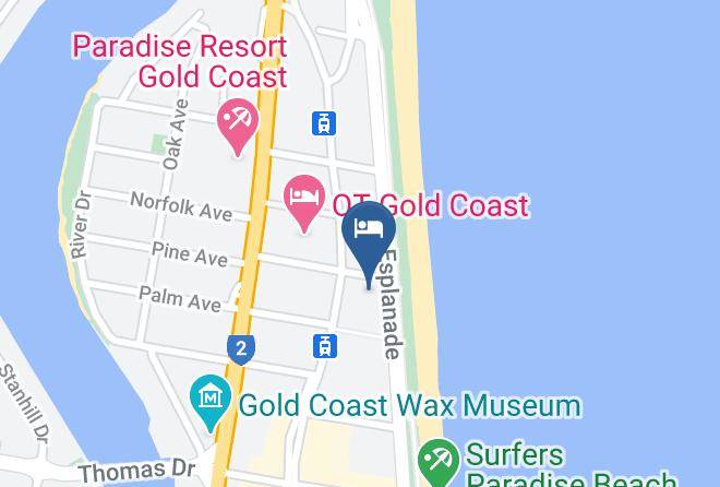 Gold Coast - Breakfree Beachpoint Maps