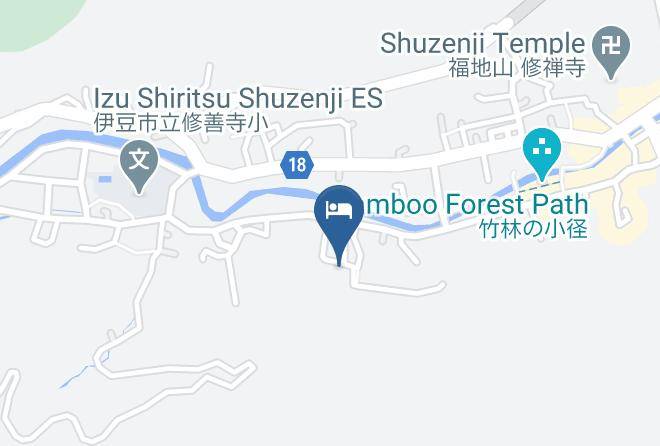 Izu City - Breezbay Shuzenji Hotel Maps