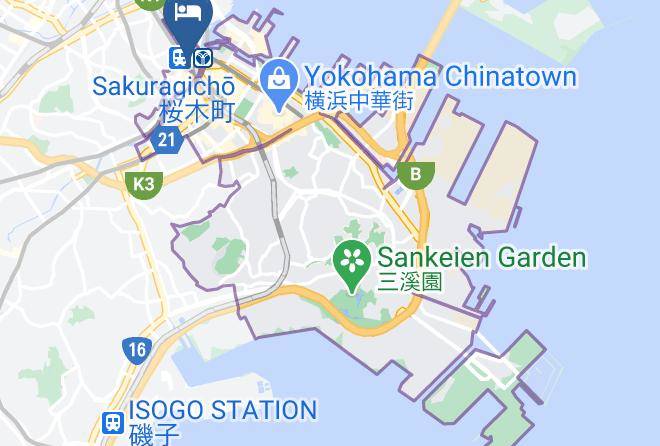 Yokohama City Naka Ward - Breeze Bay Hotel Resort & Spa Maps