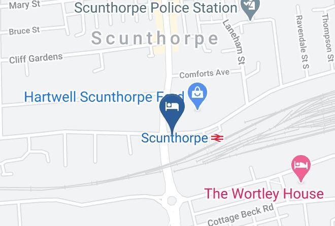 North Lincolnshire - Breeze Inn Scunthorpe Maps