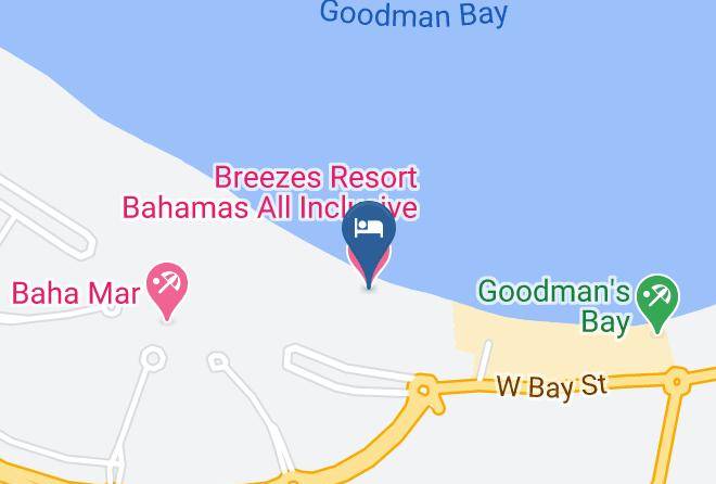 New Providence - Breezes Resort Bahamas All Inclusive Maps