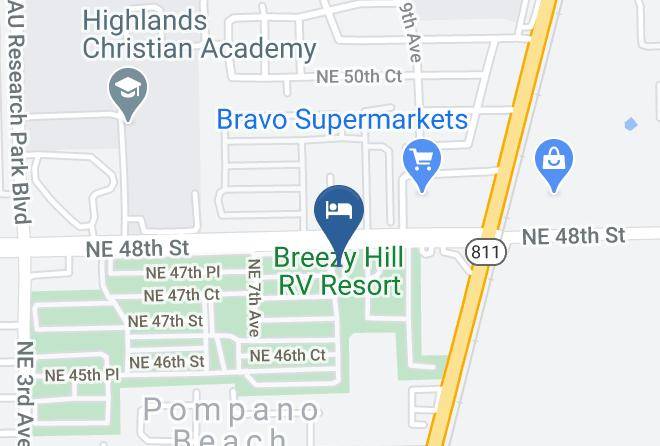 Broward - Breezy Hill Rv Resort Maps