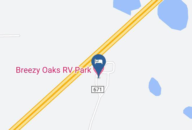 Sumter - Breezy Oaks Rv Park Maps