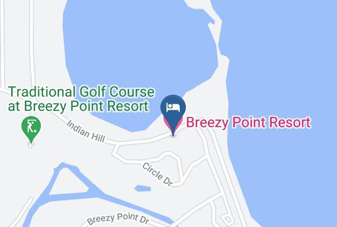 Crow Wing - Breezy Point Resort Maps