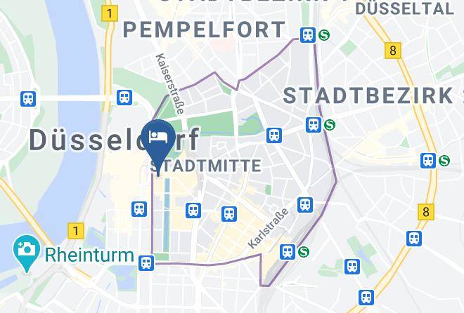 Dusseldorf - Breidenbacher Hof Dusseldorf Maps