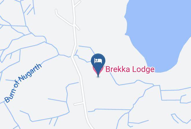 Shetland Islands - Brekka Lodge Maps