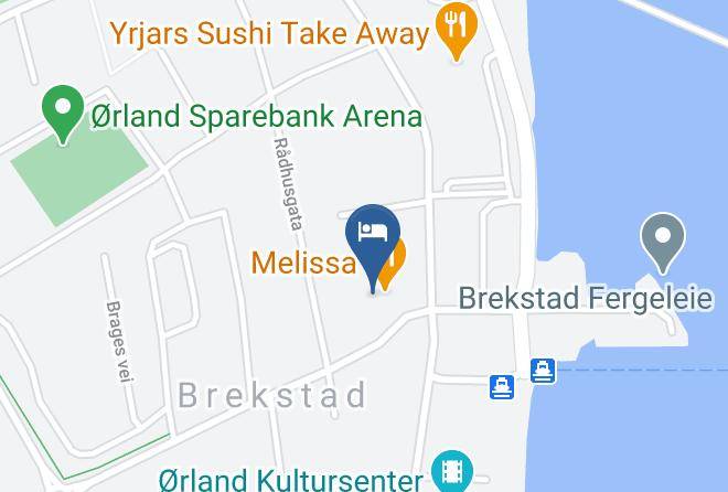 Brekstad Gjestehus Map