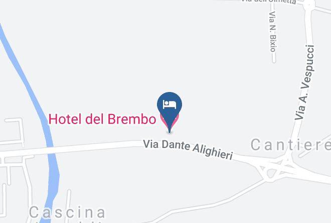 Bergamo - Hotel Del Brembo Maps