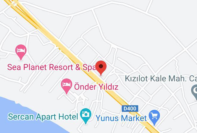 Manavgat - Bremen Otel Maps