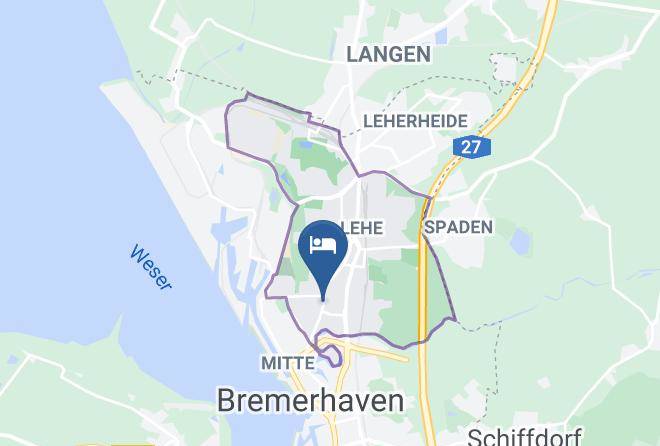 Bremerhaven - Bremerhavener Gastehaus Maps
