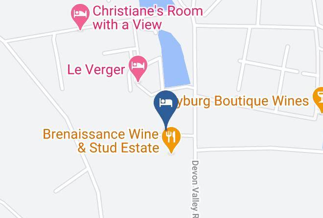 Cape Winelands - Brenaissance Guest Estate & Function Venue Maps