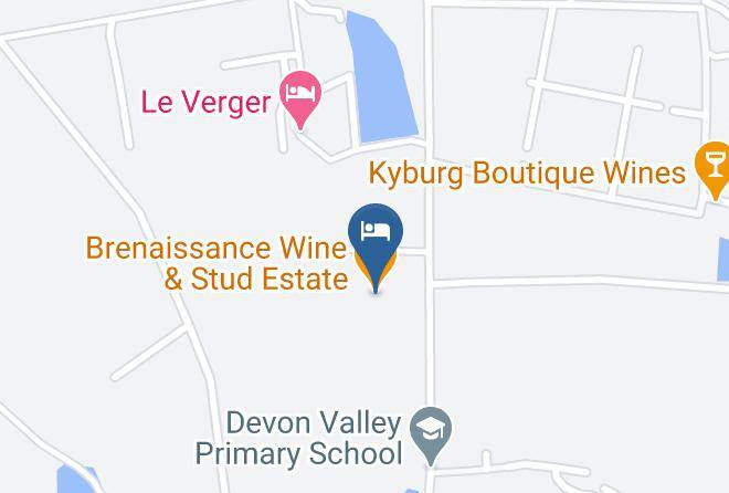 Cape Winelands - Brenaissance Wine & Stud Estate Maps