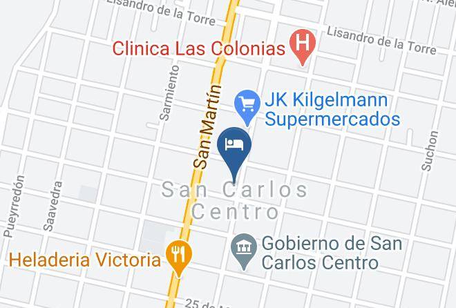 Lasonias Department - Brenda B Suites Ejecutivas Maps