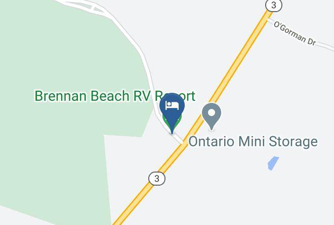 Brennan Beach Rv Resort Map