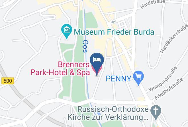 Baden Baden - Brenners Park Hotel & Spa Maps