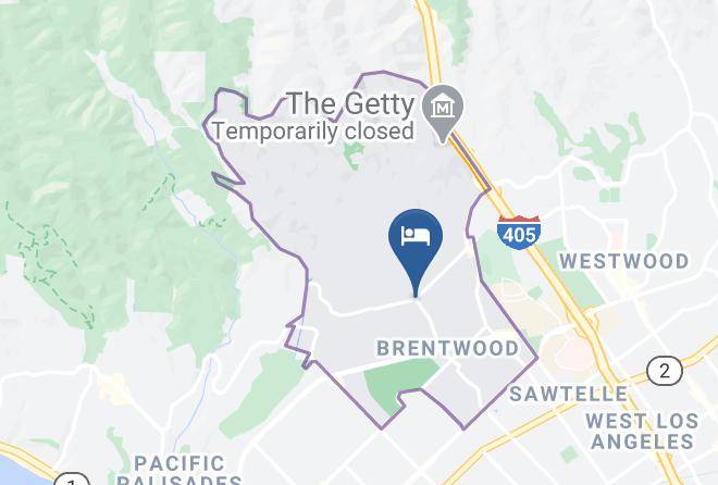 Los Angeles - Brentwood Inn Maps