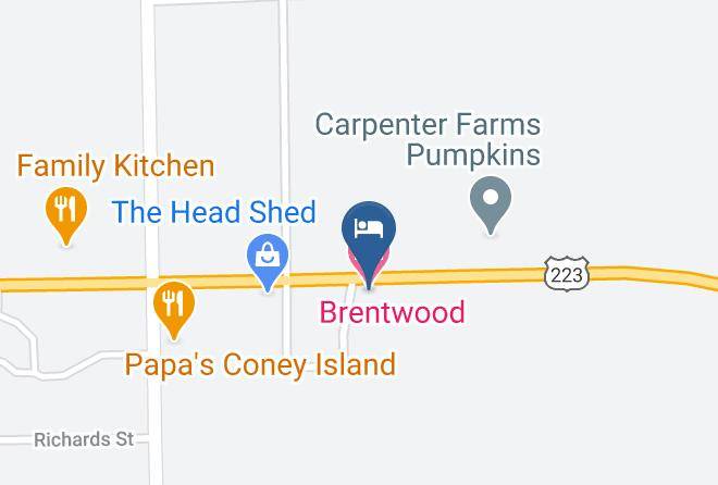 Lenawee County - Brentwood Motel Maps