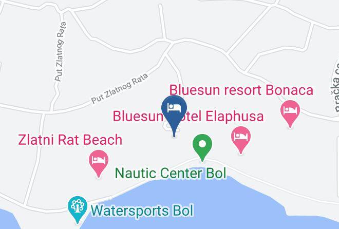 Bol - Bretanide Sport & Wellness Resort Maps