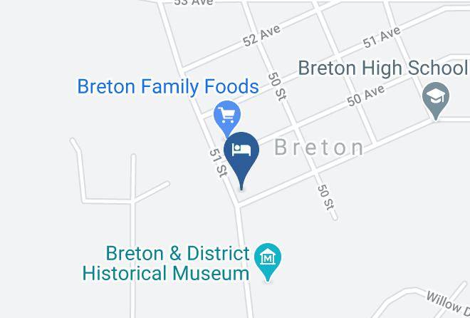Breton Hotel Map