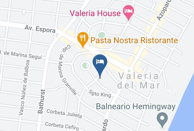 Pinamar - Brezos Hotel & Spa Maps