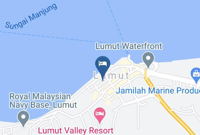 Dinding - Brezza Hotel Maps