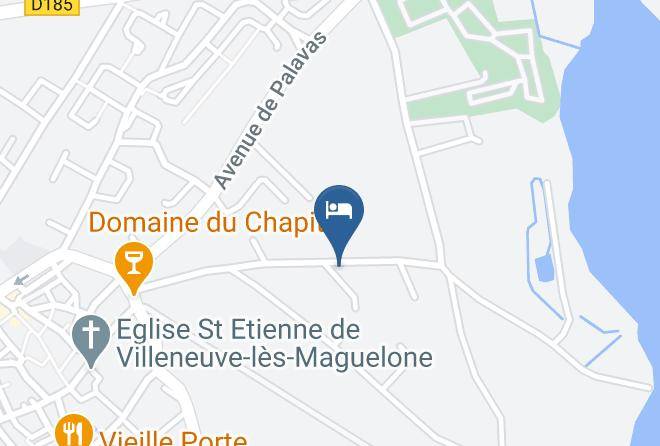 Herault - Bri'gite Chambre D'hotes Villeneuve Les Maguelone 34 Maps