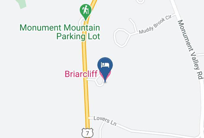 Berkshire - Briarcliff Motel Maps